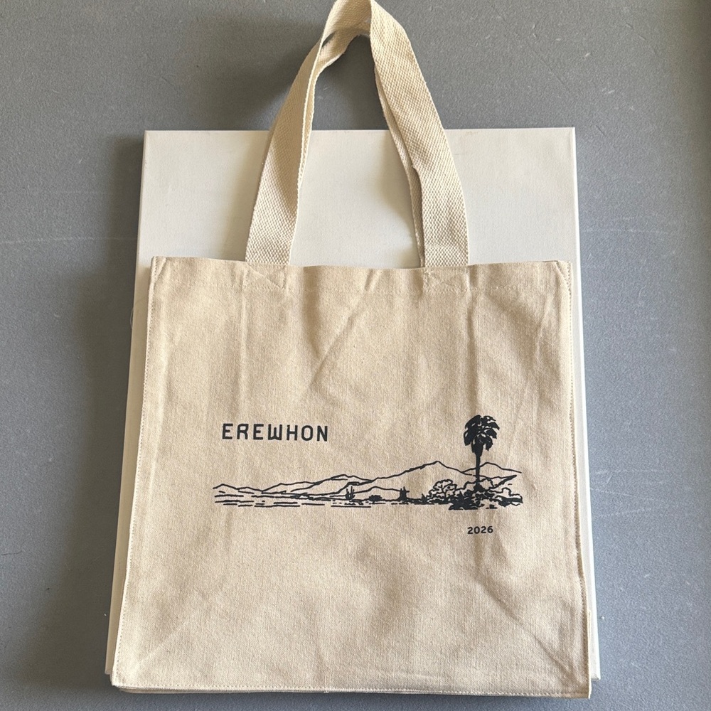 Erewhon - Coachella 2026 Cream Canvas Large Tote